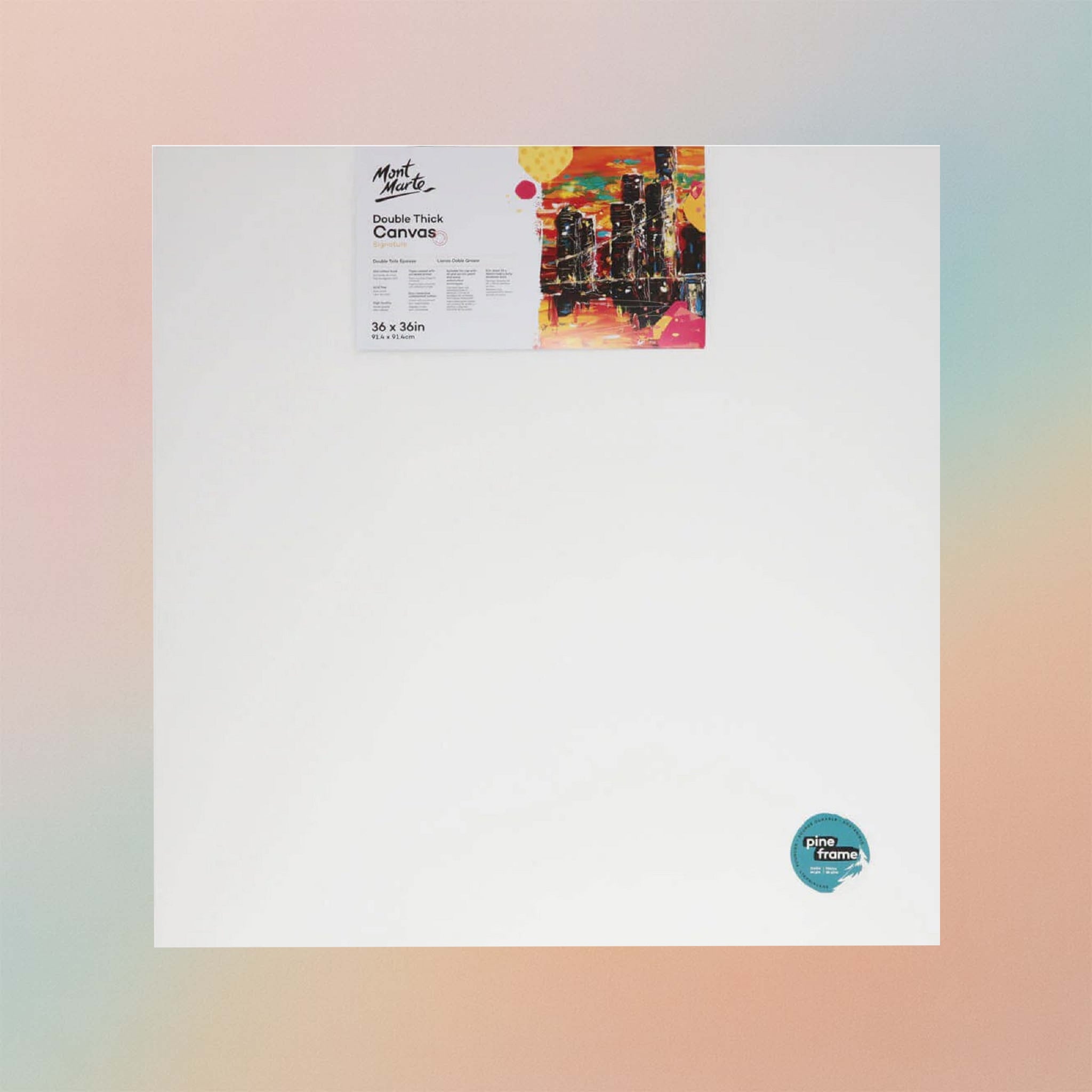 Mont Marte Double Thick Canvas Signature 91.4 x 91.4cm (36 x 36in)