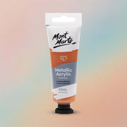 Mont Marte Metallic Acrylic Paint Premium 50ml - Bronze