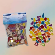 Mosaic Tiles Ceramic Irregular Shape - Multicolor
