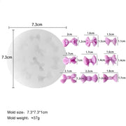 Multiple Bows Mould For Candle, Resin, Gypsum & Art Crafts Making Silicone Mold