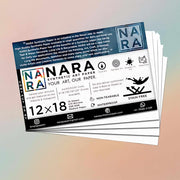 Nara Synthetic Paper For Alcohol Ink Painting 12”x 18”-275 Microns