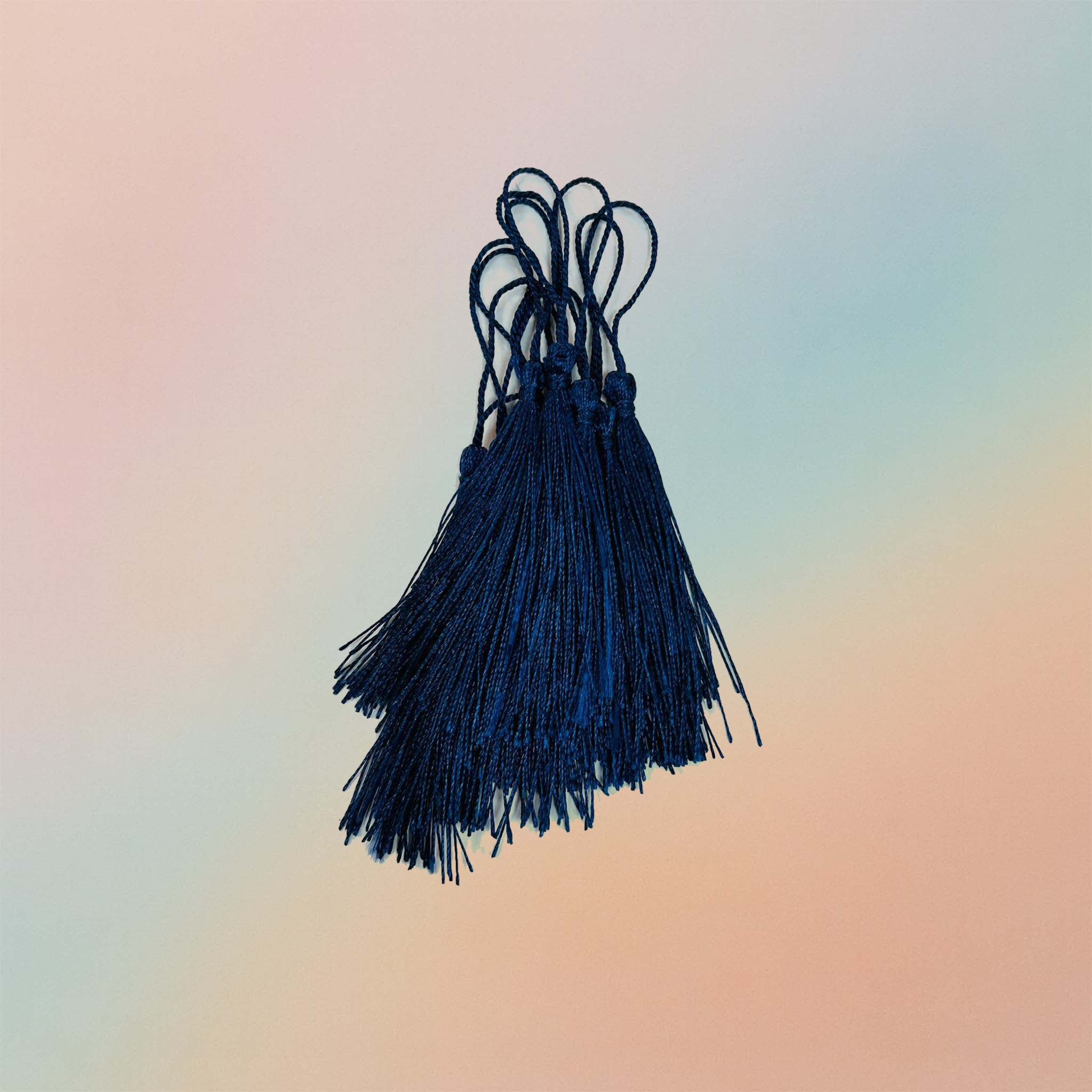 Bookmarks Polyester Silk Tassels 10pcs In 1 Bag