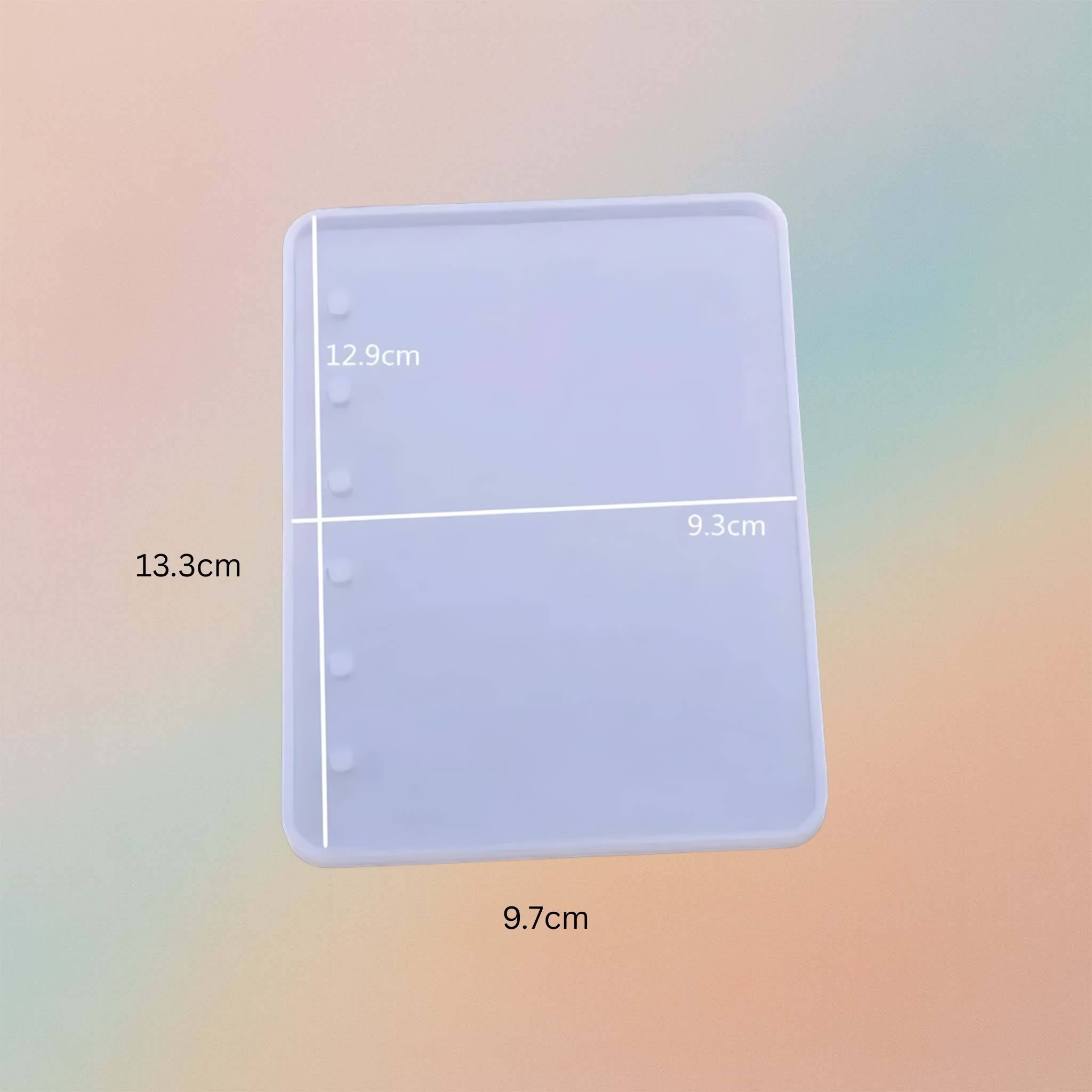 Notebook Silicone Mould Crystal Mirror Mold For Resin DIY