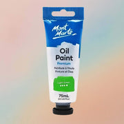 Mont Marte Oil Paint Premium 75ml Tube – Light Green