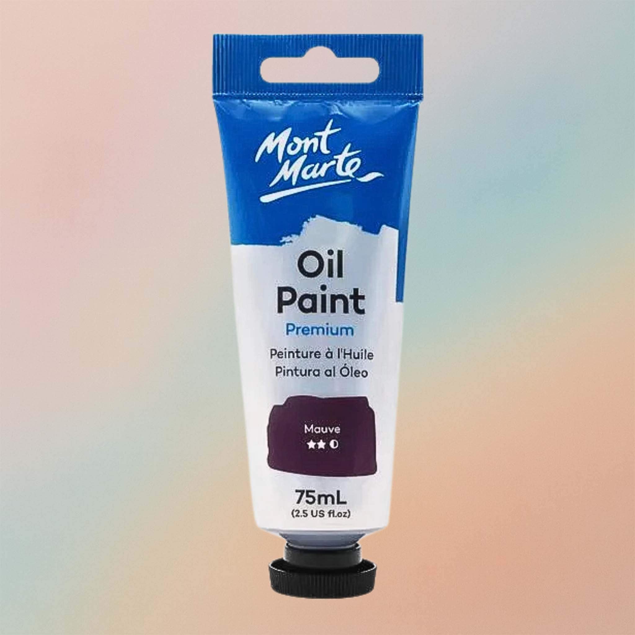 Mont Marte Oil Paint Premium 75ml Tube – Mauve