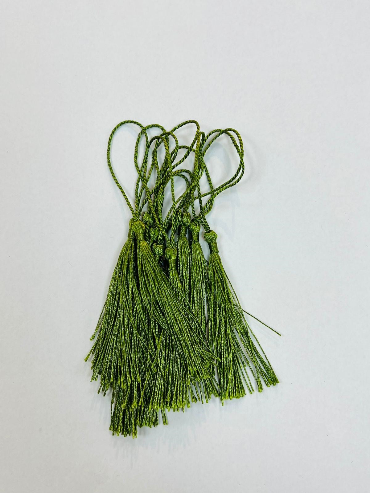 Bookmarks Polyester Silk Tassels 10pcs In 1 Bag