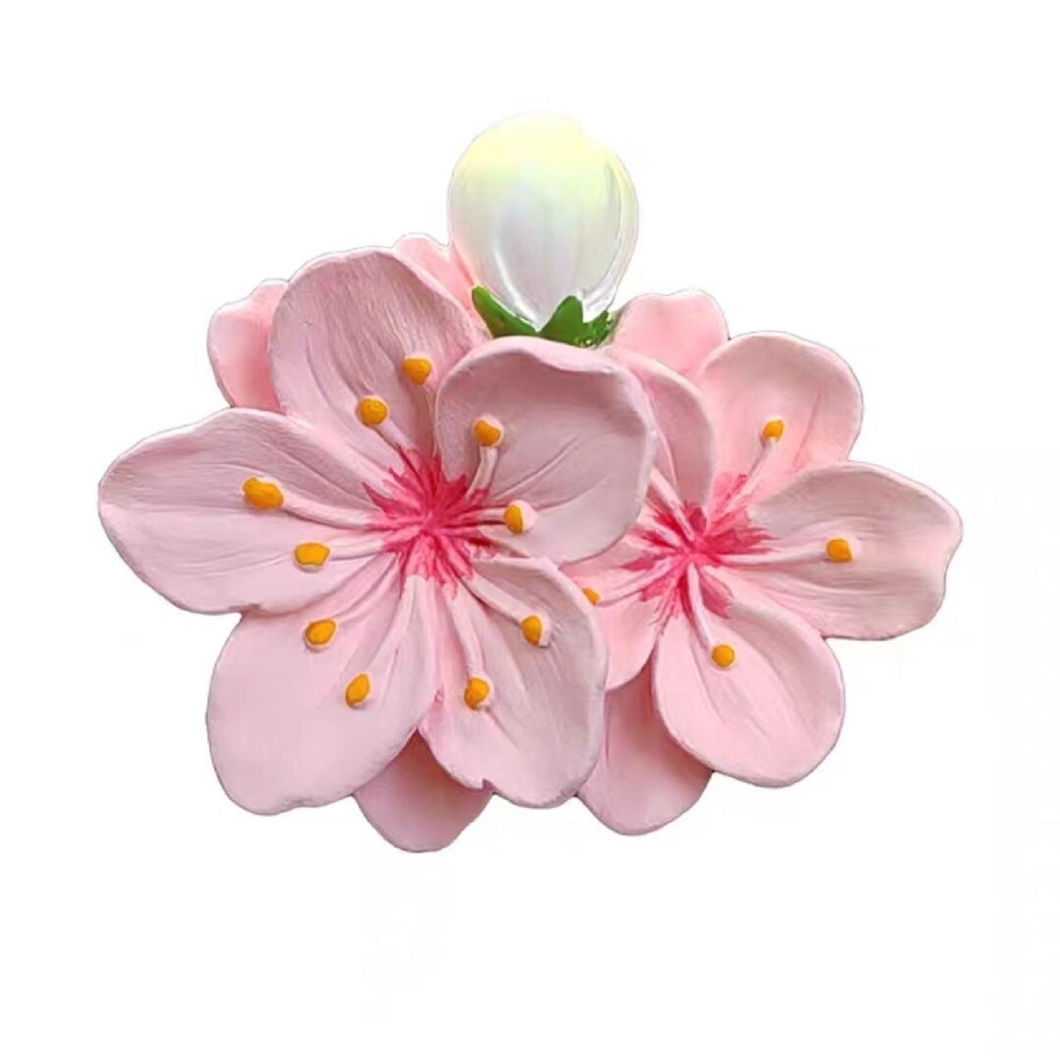 Peach Blossom Flower Mould  For Candle, Resin, Gypsum & Art Crafts Making Silicone Mold
