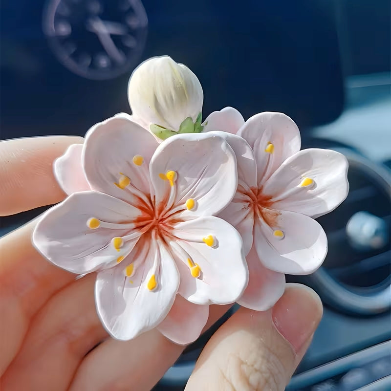 Peach Blossom Flower Mould  For Candle, Resin, Gypsum & Art Crafts Making Silicone Mold