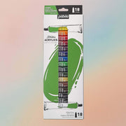 Pebeo Studio Acrylic Colour Set-18 Tubes 12ml