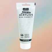 Pebeo Studio Acrylic Paint High Viscosity 100ml Neutral Grey