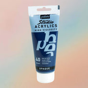 Pebeo Studio Acrylic Paint High Viscosity 100ml Paynes Grey