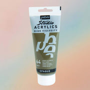 Pebeo Studio Acrylic Paint High Viscosity 100ml Raw Umber