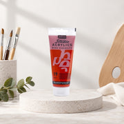 Pebeo Studio Acrylic Paint High Viscosity 100ml – Transparent Vermilion