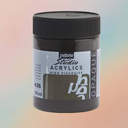 طلاء أكريليك Pebeo Studio عالي اللزوجة 500 مل Mars Black