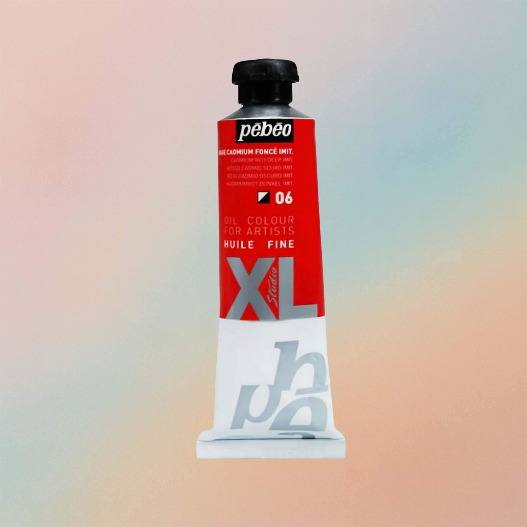 Pebeo Studio Fine XL Oil 37ml Tube Cadmium Red Medium
