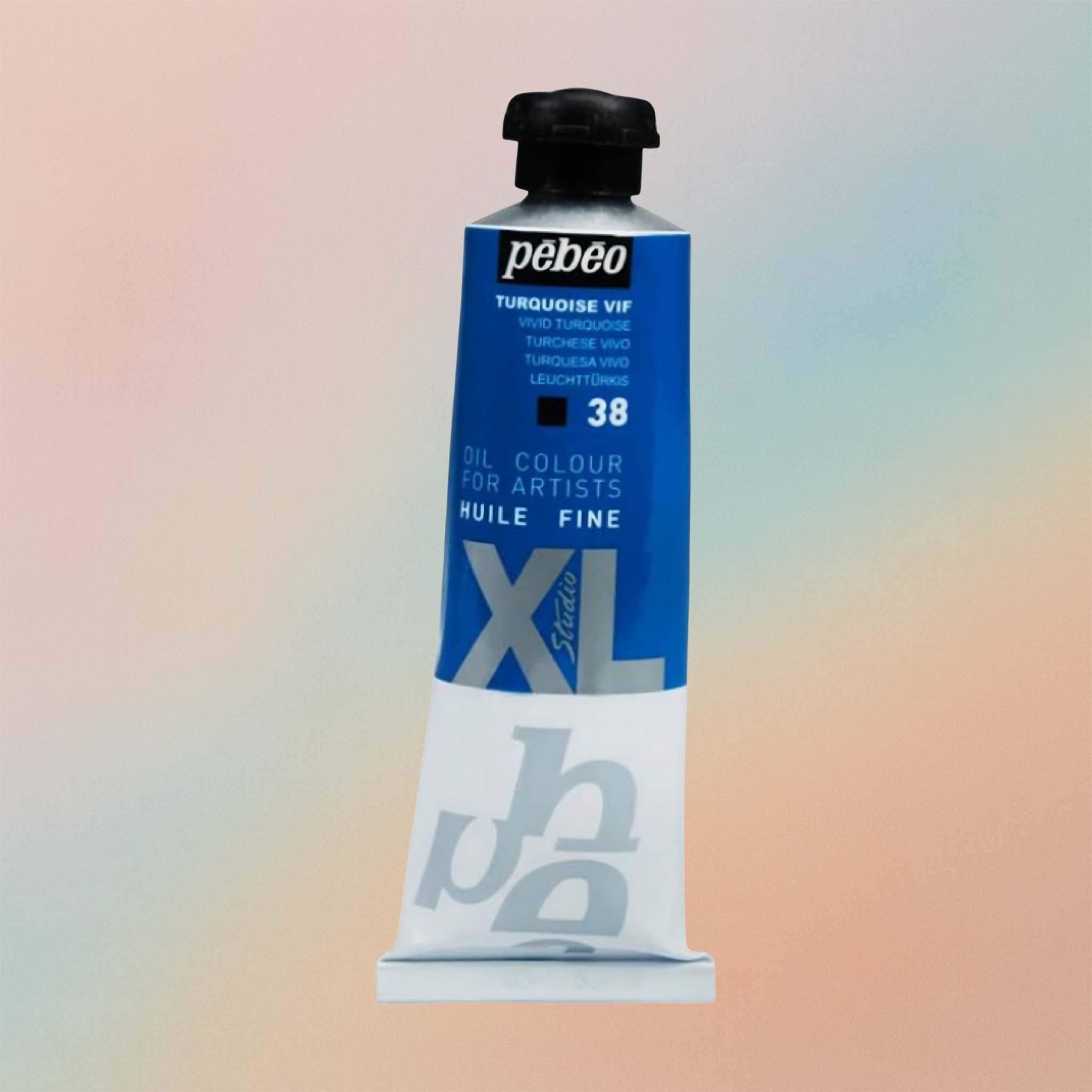 Pebeo Studio Fine XL Oil 37ml Tube Vivid Turquoise