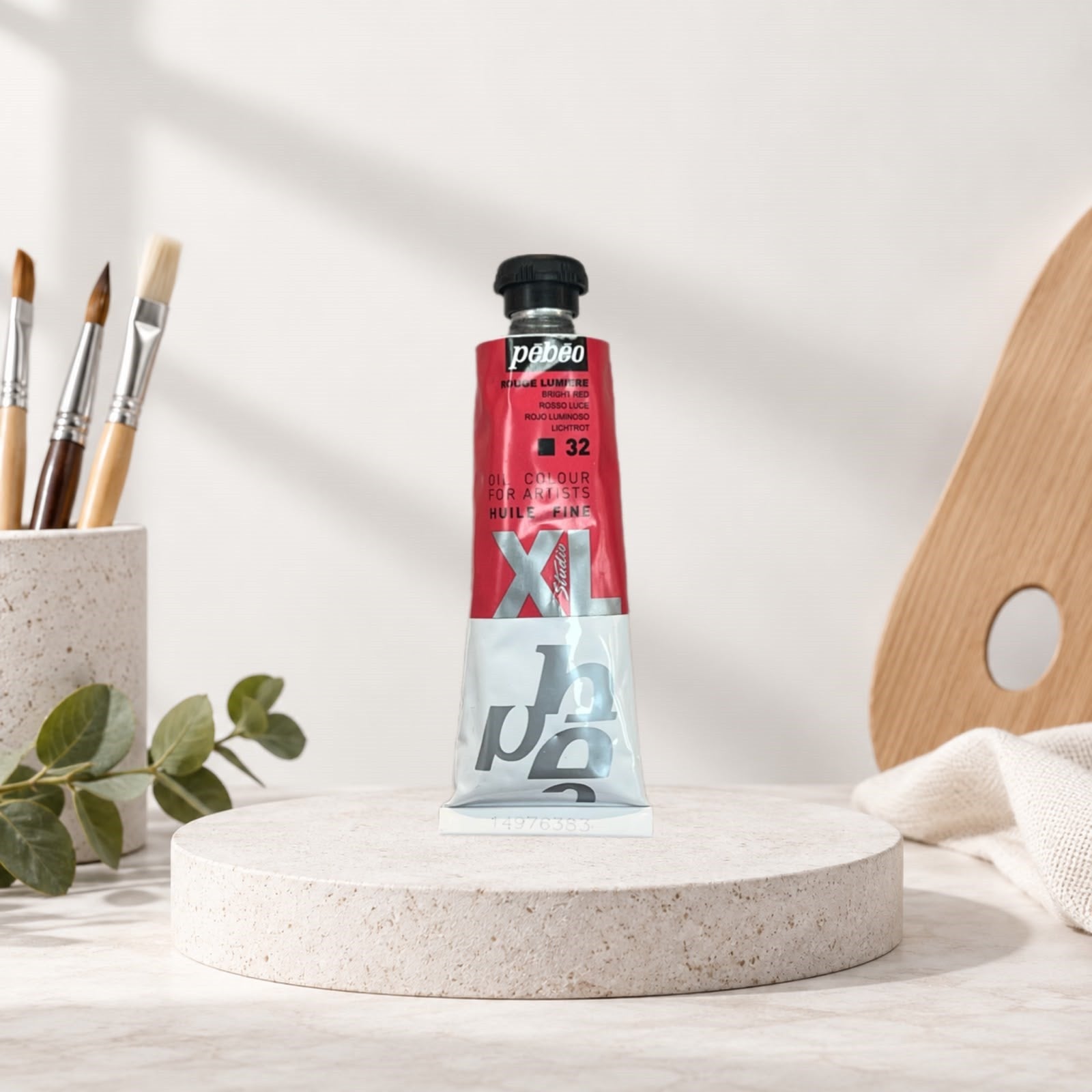 Pebeo Studio Fine XL Oil 37ml Tube – Bright Red