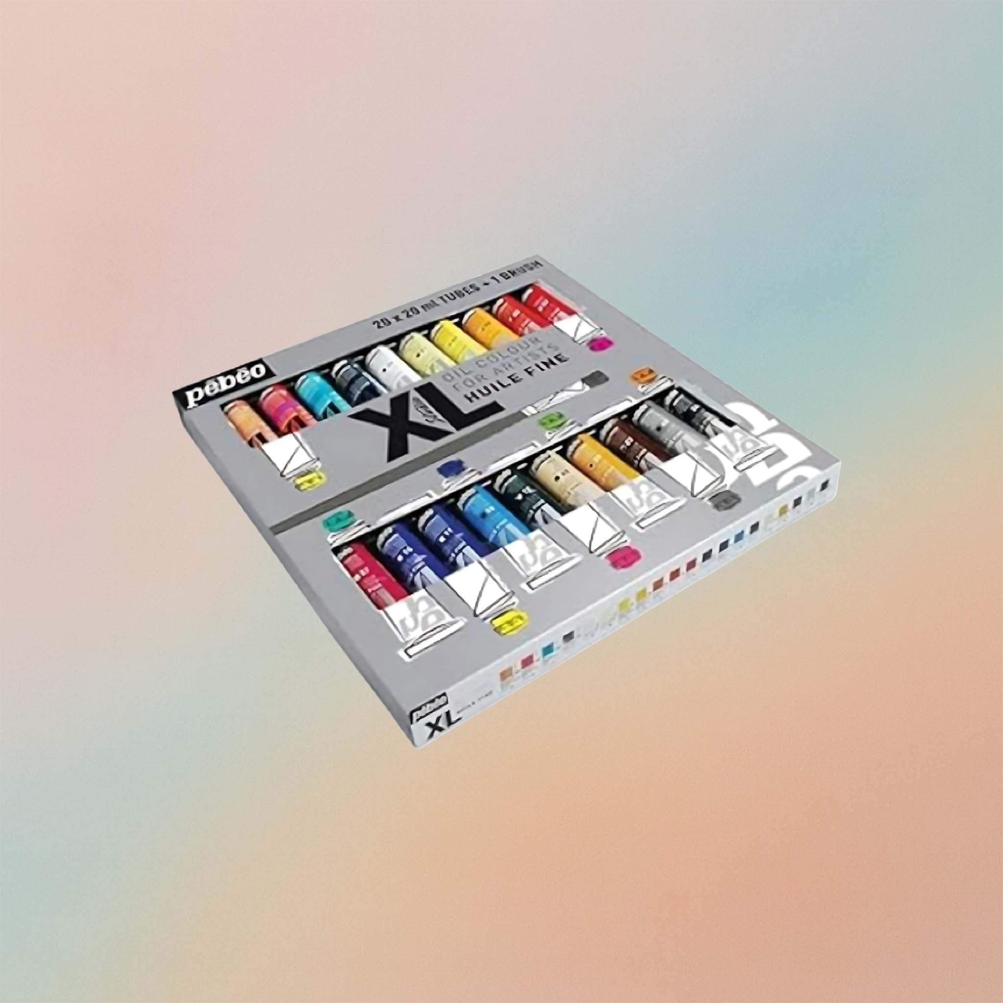 Pebeo Studio XL Fine Oil Pack 20T 20ml With Brush