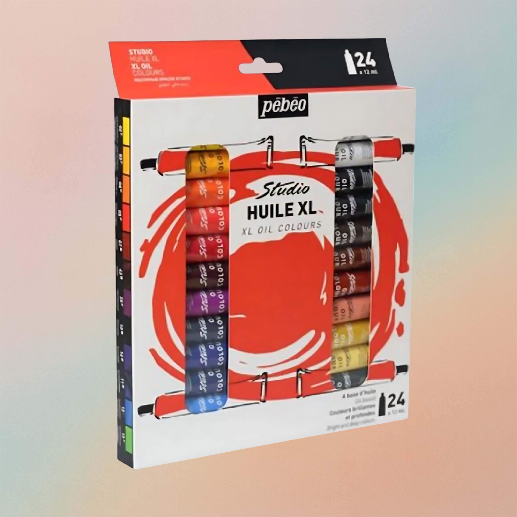 Pebeo Studio XL Fine Oil Set-24 Colours 12ml Tubes