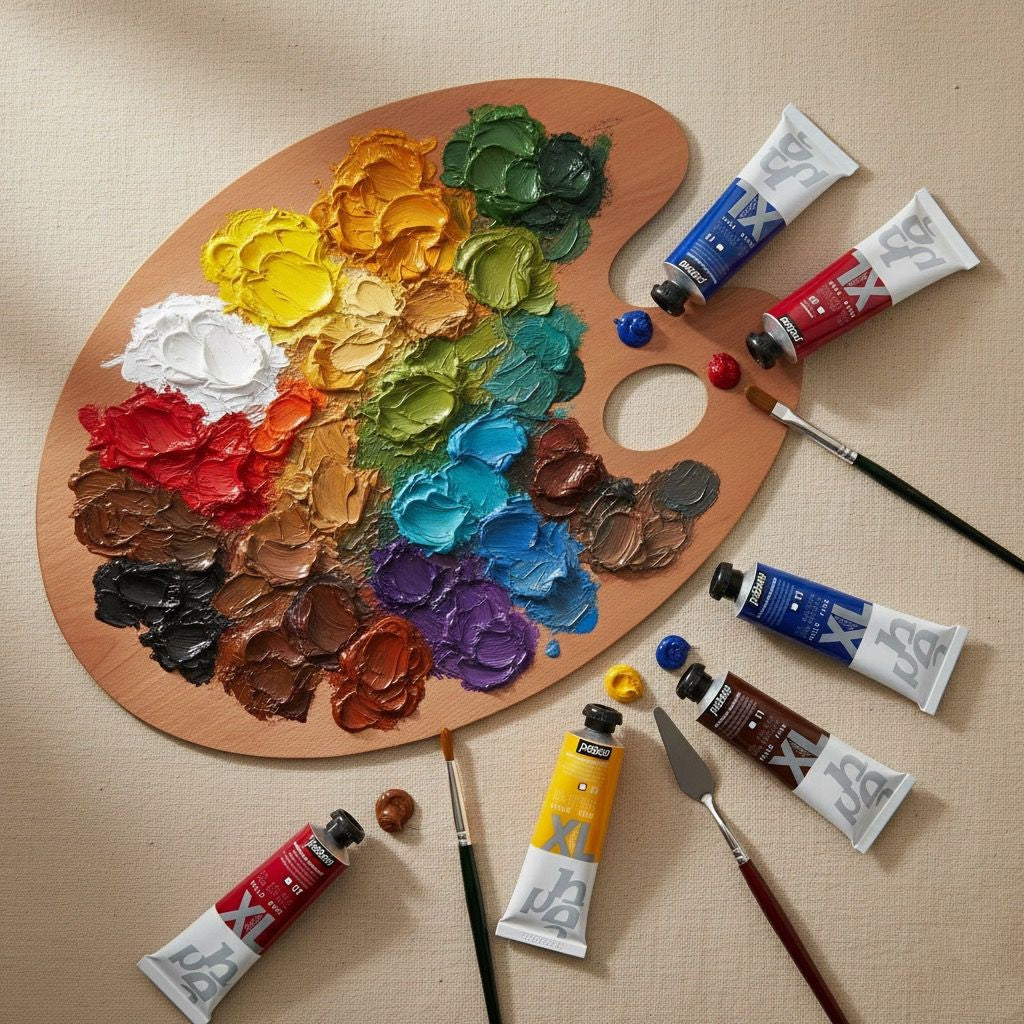 Mont Marte Oil Paint Premium 75ml Tube – Prussian Blue