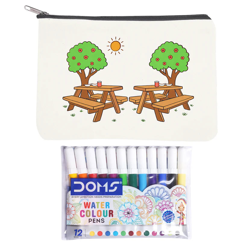 Pourezy Picnic Spot Canvas Pouch Kit