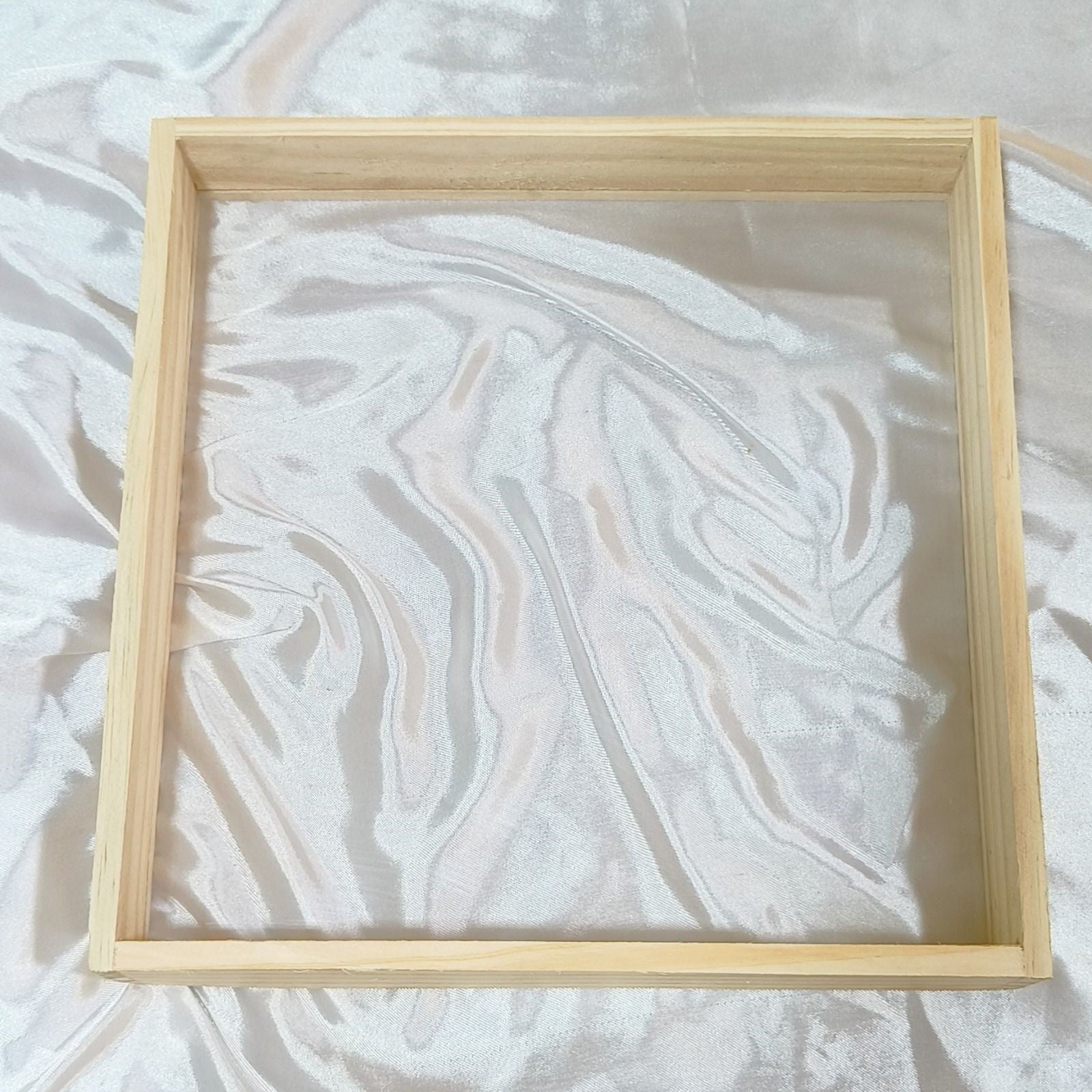Pine Wood Frame With Acrylic Base 10"