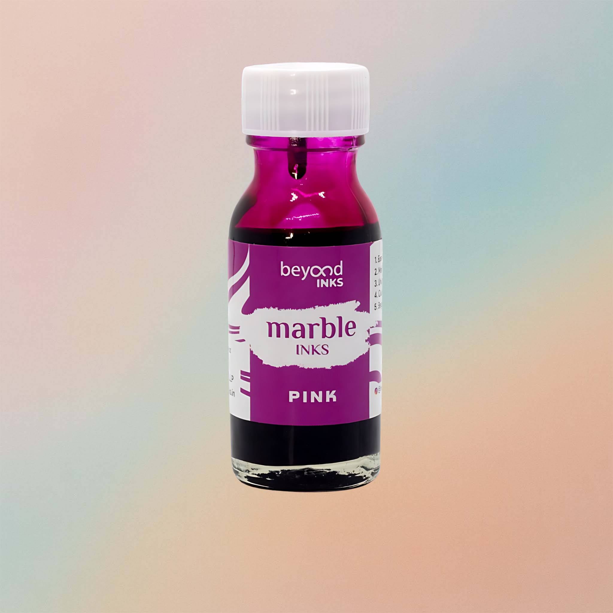 Pink Marble Ink