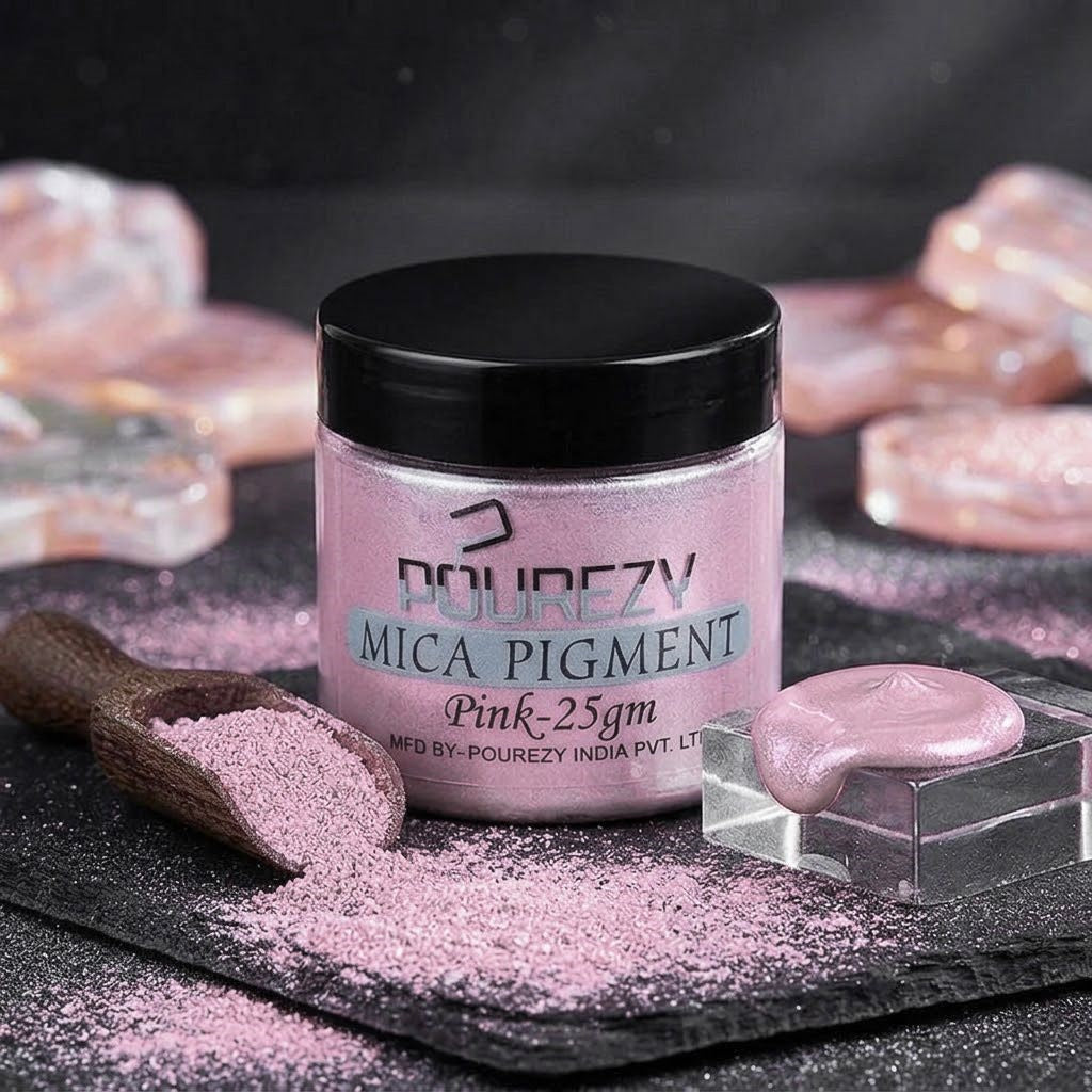 Pourezy Mica Pigment 25gm - Pink