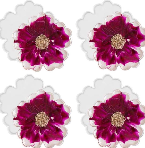 Plain Flower Coaster Mold