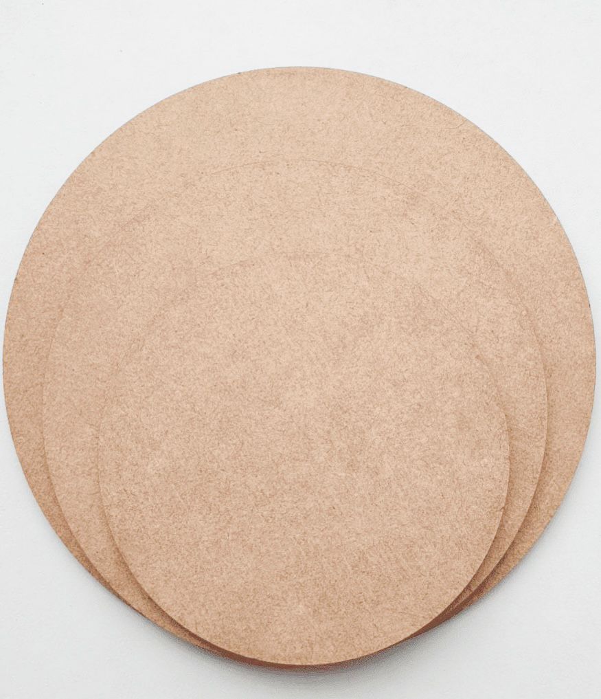 Plain Round Base Perfect for DIY Projects And Crafts
