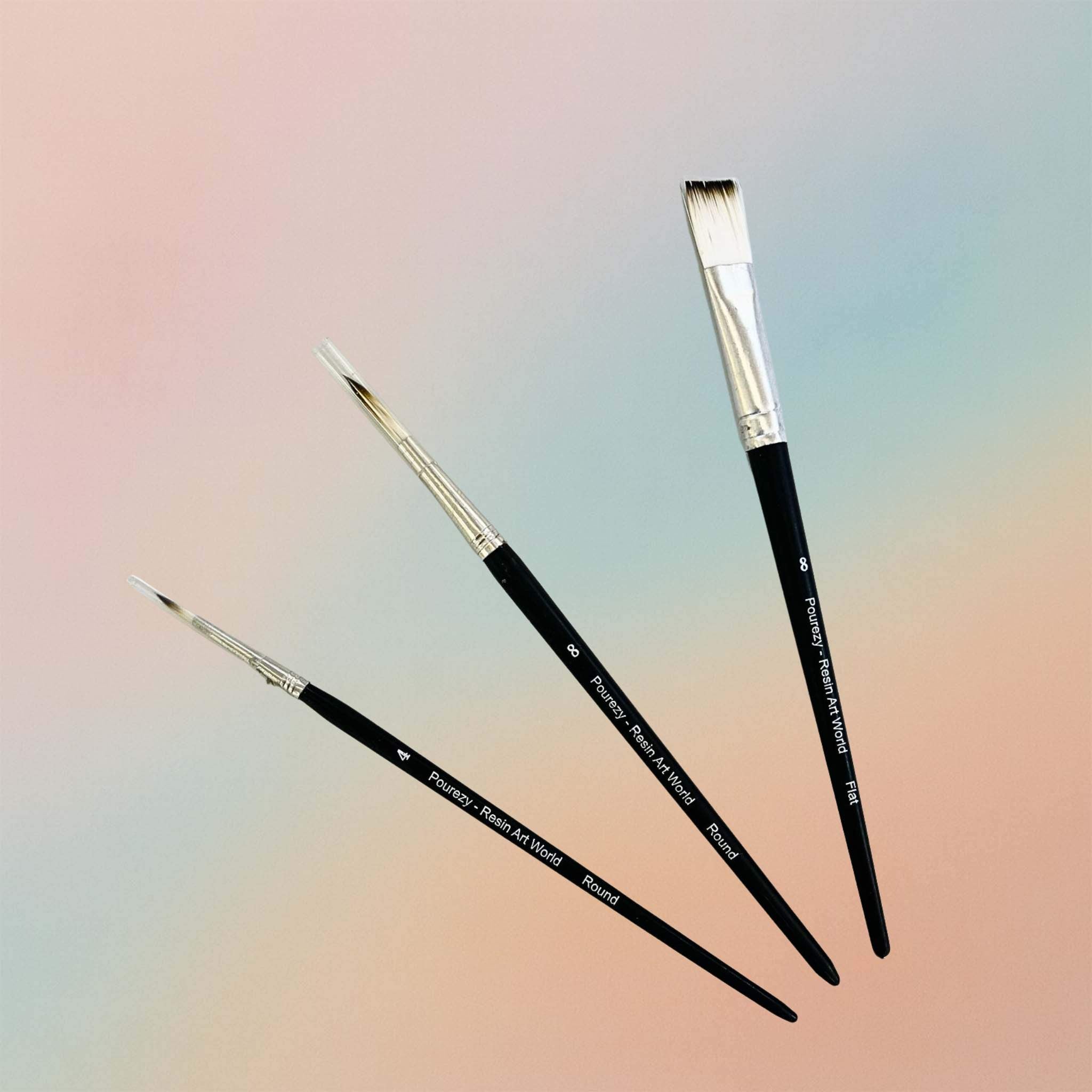 Pourezy Assorted Paint Brush Set