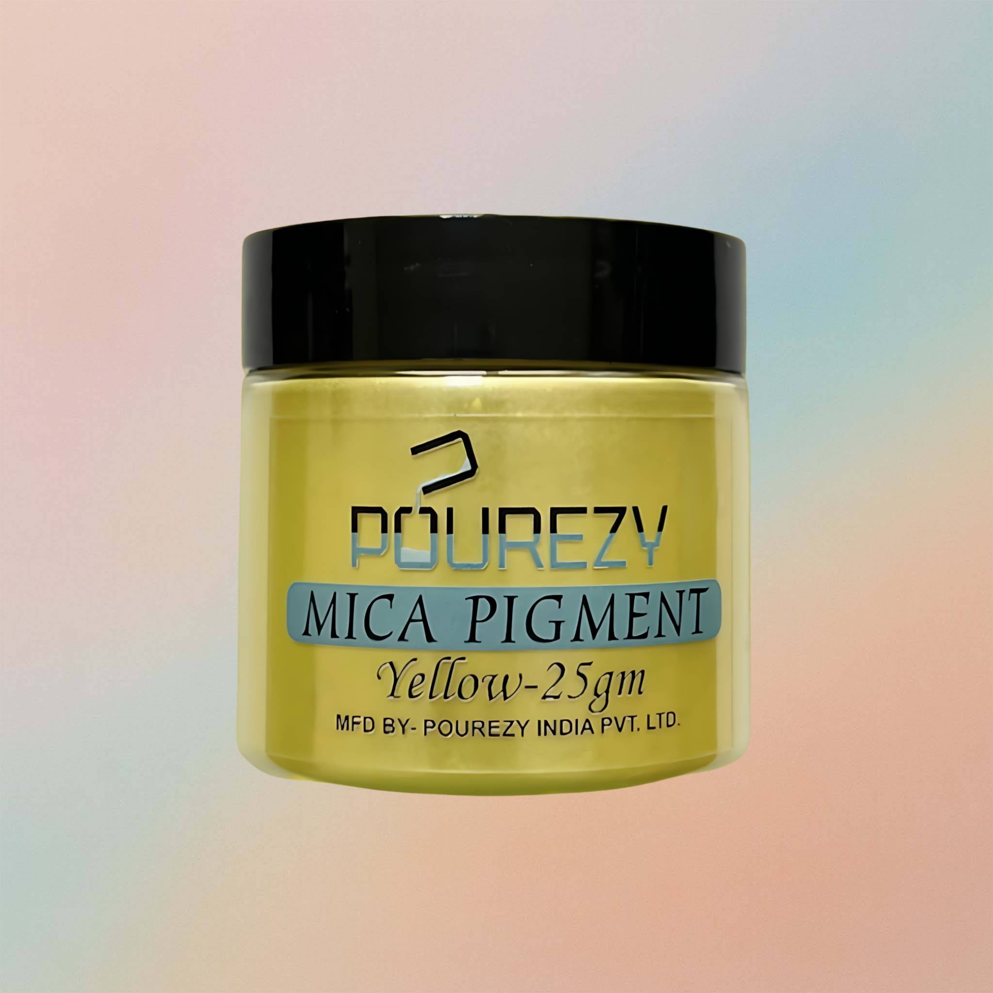 Pourezy Mica Pigment 25gm – Yellow
