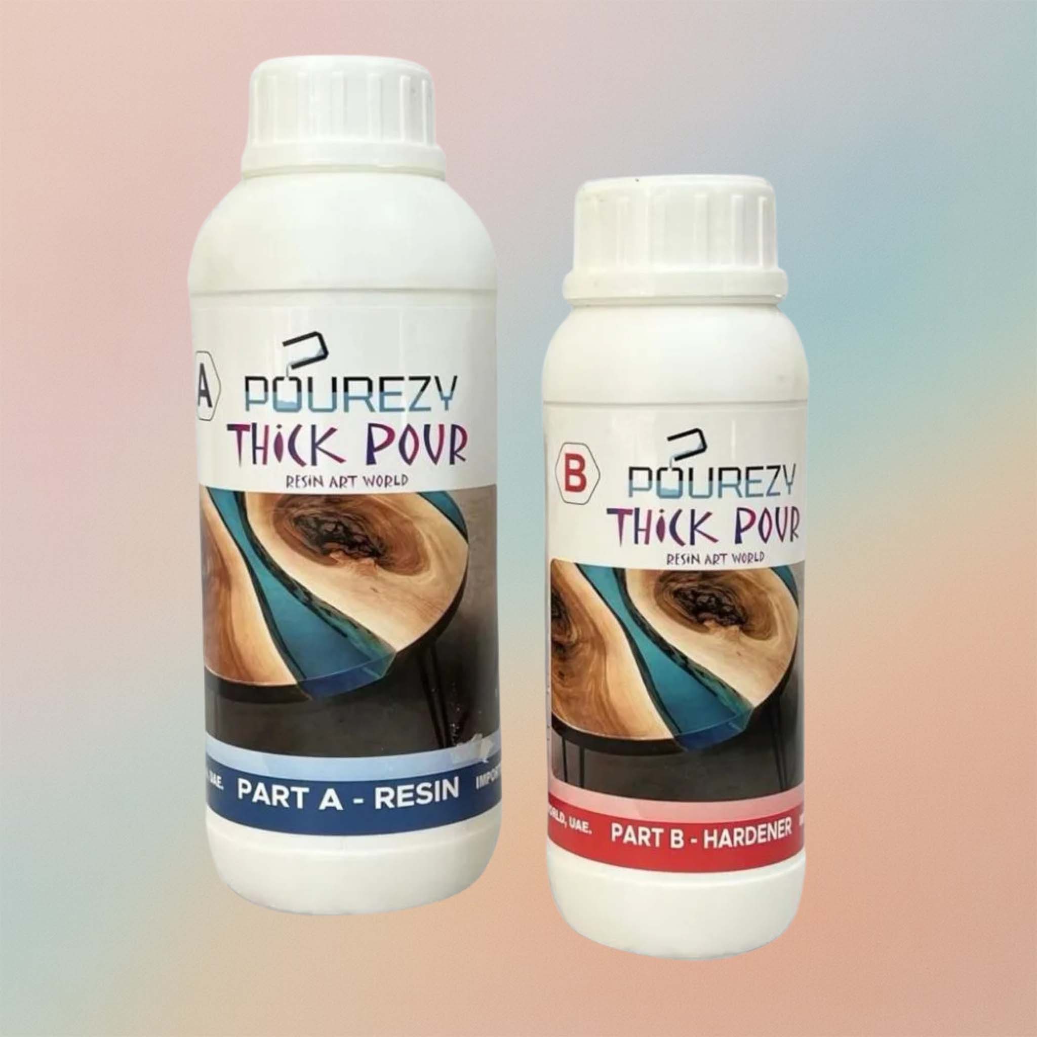 Pourezy Thick Pour - 1.5kg Resin Kit