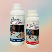 Pourezy Ultra Clear Epoxy Art Resin – 1.5kg
