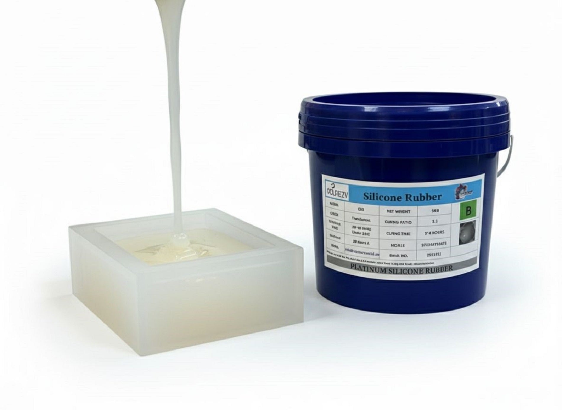 Pourezy Silicone Rubber Liquid Platinum - 10kg