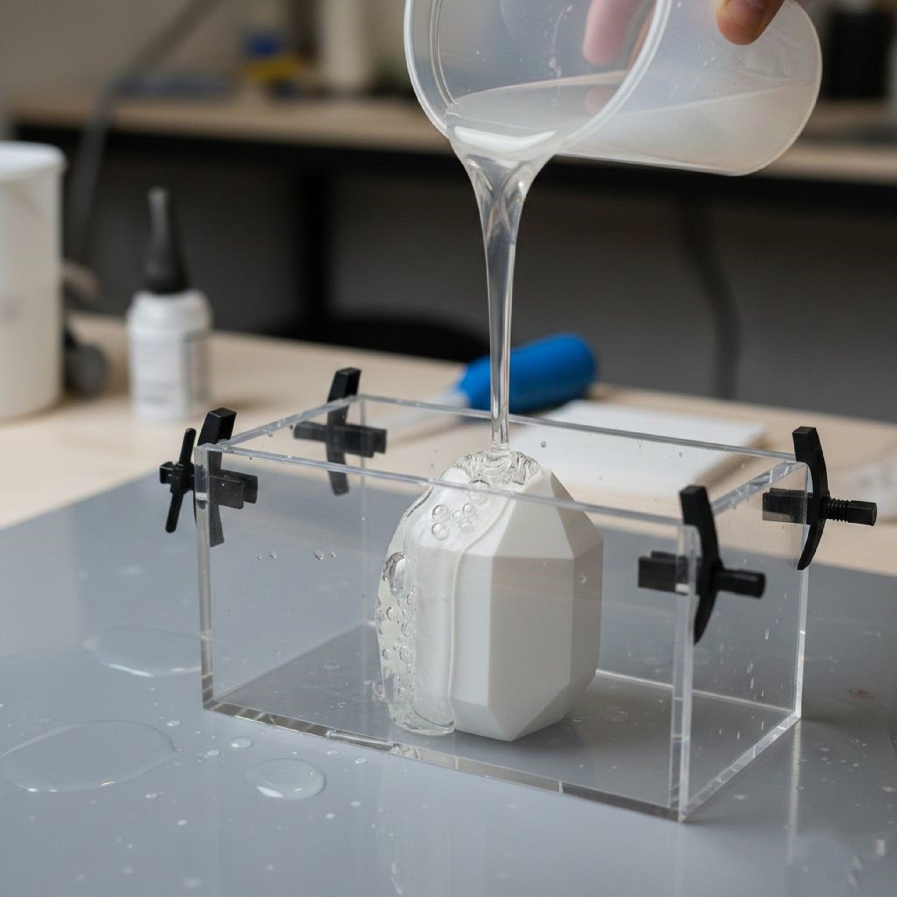 Pourezy Silicone Rubber Liquid Platinum - 10kg