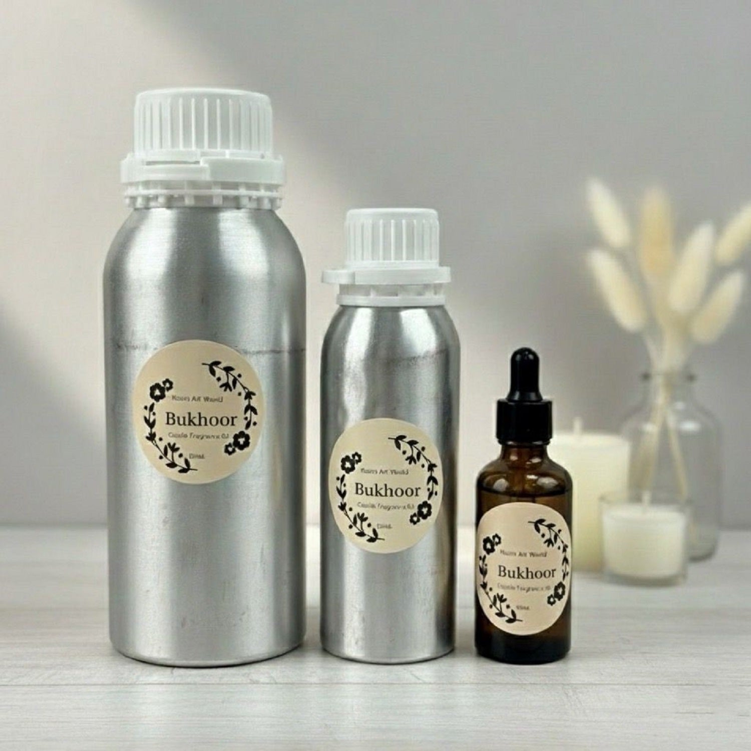 Premium Candle Fragrance - Bukhoor