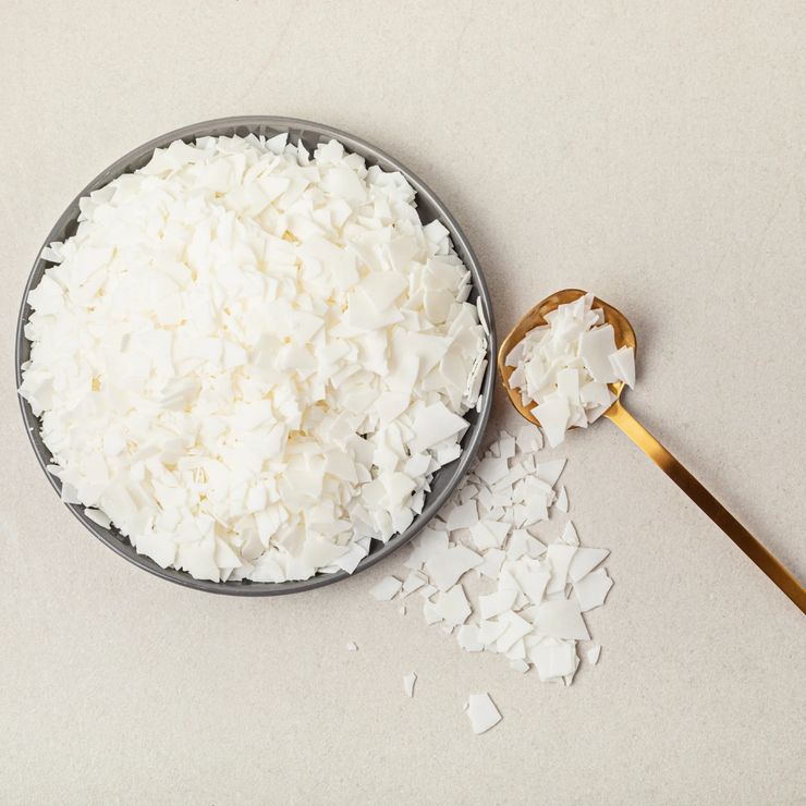 Premium Soy Wax Flakes With 100% Hydrogenated Soybean Oil For Candle Making