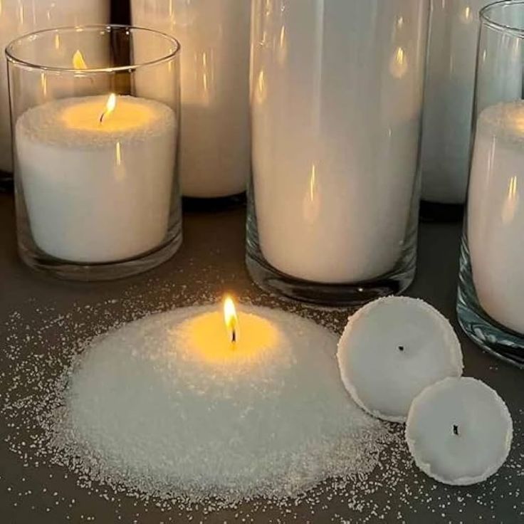 Premium White Sand Wax For Candle Making