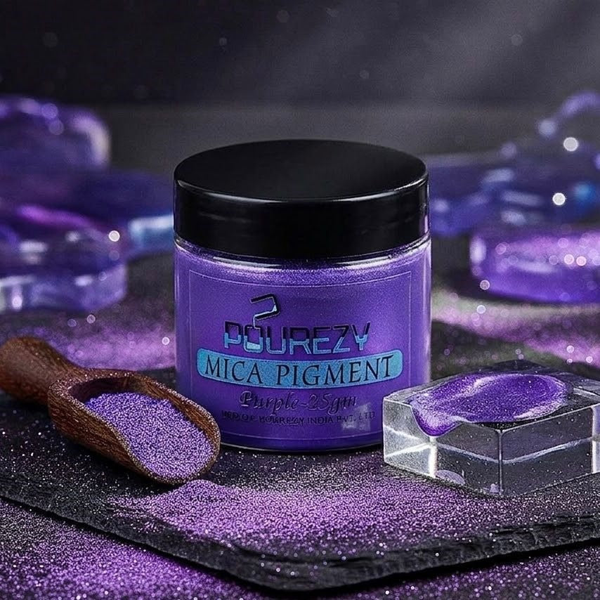 صبغة ميكا بوريزي 25 جرام - بنفسجي