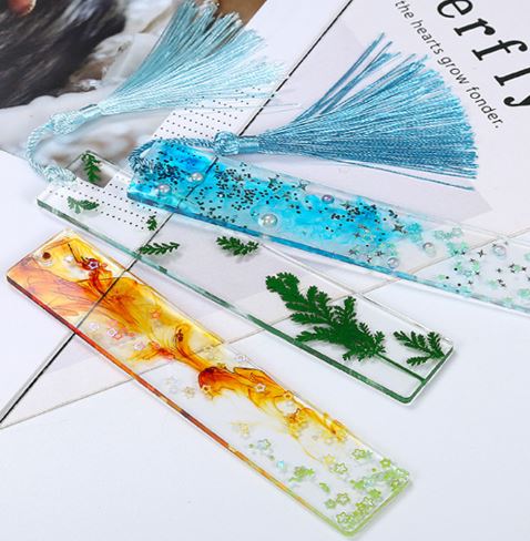 Rectangular Silicone Bookmark Mold