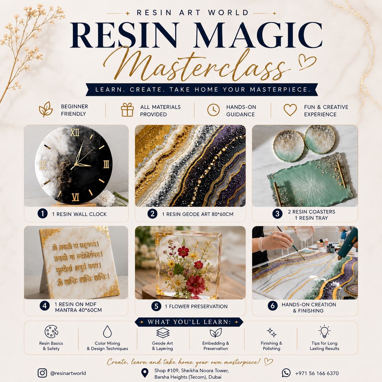 Resin Magic Master Class