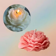 Peonies Candle Silicon Mould for Candle Making