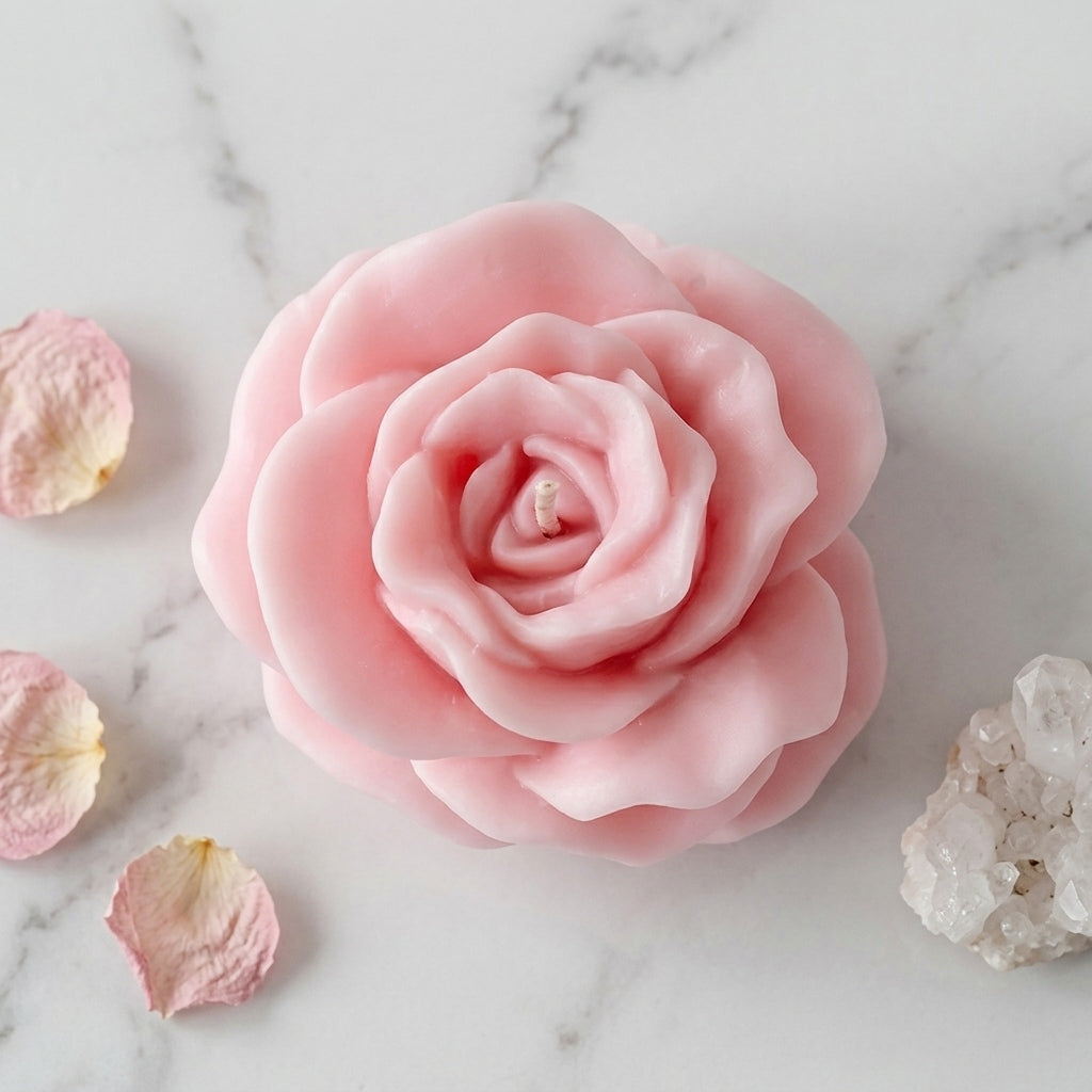 Rose Flower Mould Style 1 For Candle, Resin, Gypsum & Art Crafts Making Silicone Mould