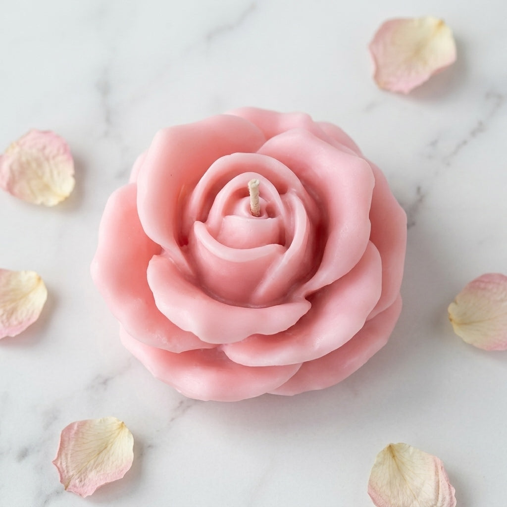 Rose Flower Mould Style 3 For Candle, Resin, Gypsum & Art Crafts Making Silicone Mould