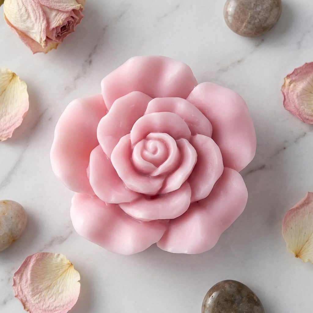 Rose Flower Mould Style 4 For Candle, Resin, Gypsum & Art Crafts Making Silicone Mould