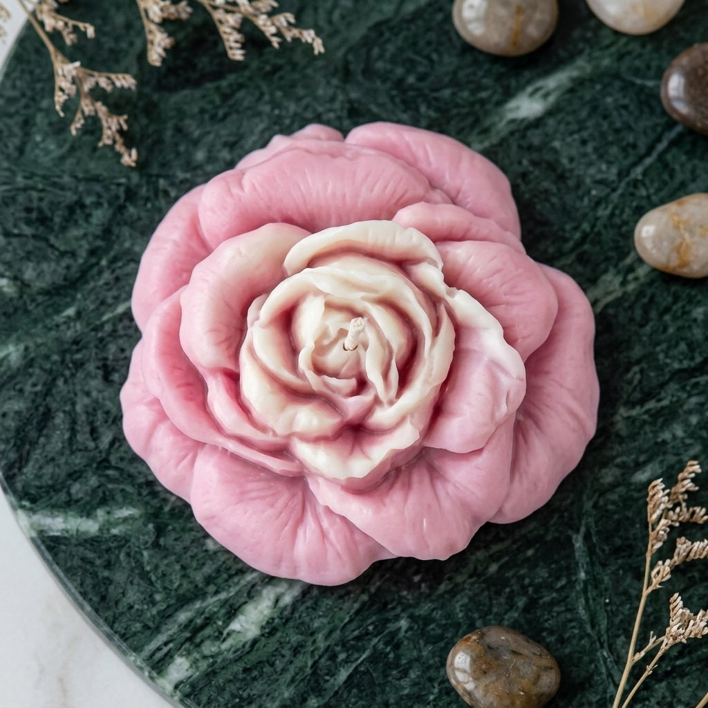 Rose Flower Mould Style 5 For Candle, Resin, Gypsum & Art Crafts Making Silicone Mould