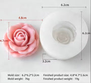 Rose Flower Mould Style 3 For Candle, Resin, Gypsum & Art Crafts Making Silicone Mold