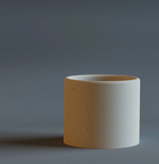 Round Pot Silicon Mold For Beyond Mix / Jesmonite / Resin