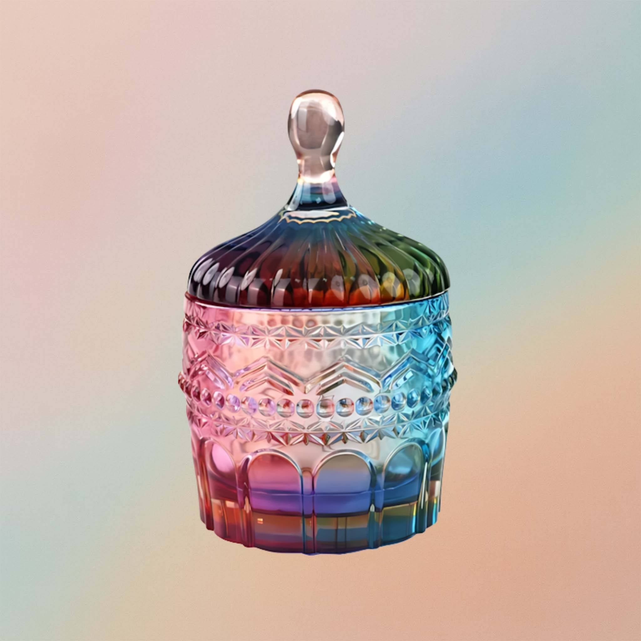 Round Stripe Dominoes Trinket Silicone Jewelry Box